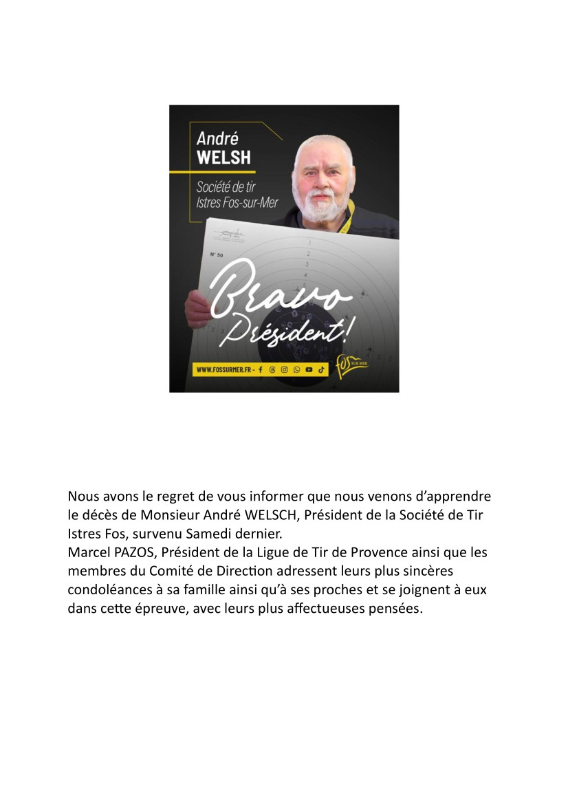 décès André Welsch